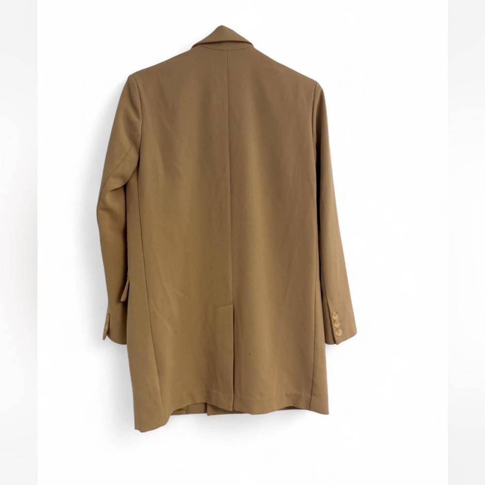 BB Dakota Camel Double-Breasted Blazer - Picture 2 of 3